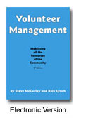 Volunteer Management: Mobilizing All the Resources of the Community
