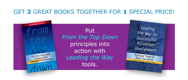 special book set Buy Leading the Way and From the Top Down for one low price